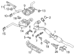 Diagram for Volkswagen Jetta Exhaust Hanger - 5C0-253-249