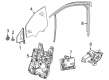 Diagram for Volkswagen Window Channel - 11K-837-439-A-5AP