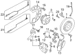 Diagram for Volkswagen Brake Hose - 5N0-611-701-A