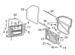 Diagram for Volkswagen Body Mount Hole Plug - 7L0-837-111-B41