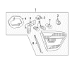 Diagram for Volkswagen Passat Back Up Light - 561-945-093-C