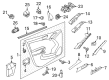 Diagram for Volkswagen Tiguan Window Motor - 5N0-959-702-E-Z13