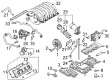 Diagram for Volkswagen Touareg Intake Manifold Gasket - 079-133-074-B