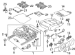 Diagram for Volkswagen Power Seat Switch - 561-959-769-9B9