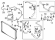 Diagram for Volkswagen Golf R Coolant Pipe - 06K-121-049-A