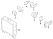 Diagram for Volkswagen Golf R Parking Sensors - 5WA-907-572-B