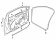 Diagram for 2024 Volkswagen Jetta Weather Strip - 17A-837-701-B-5AP