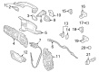 Diagram for Volkswagen Window Motor - 2Q0-959-801-B