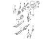 Diagram for Volkswagen Rack and Pinion Boot - 191-419-523-C