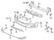 Diagram for Volkswagen License Plate - 5N0-807-287-C-9B9