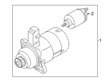 Diagram for Volkswagen Starter - 02Z-911-024-FX
