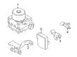 Diagram for Volkswagen R32 ABS Control Module - 1C0-907-375-P