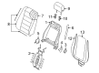Diagram for Volkswagen Touareg Power Seat Switch - 7L6-881-673-A-5J6