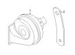 Diagram for Volkswagen Horn - 8X0-951-221-A