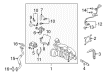 Diagram for Volkswagen Jetta Turbocharger - 06F-145-701-H