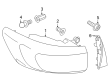 Diagram for Volkswagen ID.4 Back Up Light - 11K-945-095