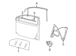 Diagram for Volkswagen Rabbit Window Channel - 1K4-837-432-E-5AP