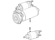 Diagram for Volkswagen Jetta Starter - 02A-911-023-TX