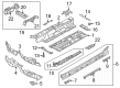 Diagram for Volkswagen GTI Floor Pan - 5WA-803-205