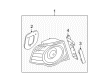 Diagram for Volkswagen Passat Back Up Light - 3C5-945-096-J