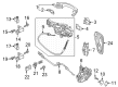 Diagram for Volkswagen Atlas Cross Sport Window Regulator - 3CM-839-461
