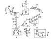 Diagram for Volkswagen Coolant Pipe - 3C0-121-051-P