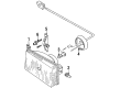 Diagram for Volkswagen Corrado Fog Light - 535-941-700