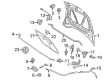 Diagram for Volkswagen Hood - 5C5-823-031-A