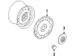 Diagram for Volkswagen Cabrio Wheel Bearing Dust Cap - 535-601-173-B