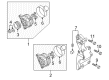 Diagram for Volkswagen Alternator Pulley - 022-903-119-C