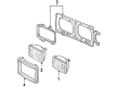 Diagram for Volkswagen Scirocco Headlight Screws - 161-941-141-B