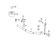 Diagram for Volkswagen Touareg Sway Bar - 7L0-411-025-H