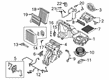 Diagram for Volkswagen Heater Core - 5WA-819-031