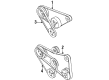 Diagram for Volkswagen Passat Drive Belt - 037-903-137-H