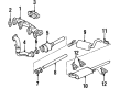 Diagram for 1999 Volkswagen Jetta Exhaust Hanger - 1H0-253-144-E