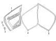 Diagram for 2010 Volkswagen Passat Weather Strip - 3C5-867-913-C-5AP