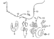 Diagram for Volkswagen Brake Pad Set - 1J0-698-451-N