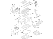 Diagram for Volkswagen Jetta Headlight Screws - N-910-972-01