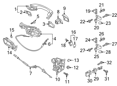 Volkswagen 5Q6-959-811-B Window Motor Volkswagen 5Q6-959-811-B Window Motor