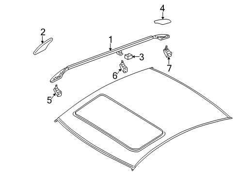 Volkswagen 3B9-860-151 Gasket Volkswagen 3B9-860-151 Gasket