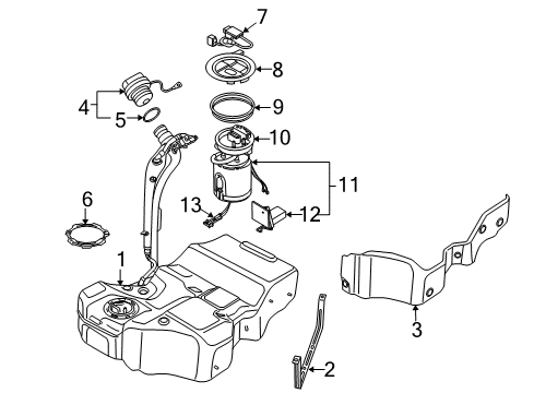 Volkswagen 06F-127-025-F Fuel Pump