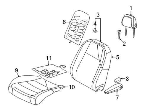 Volkswagen 10A-881-081-N-VYK ARMREST Volkswagen 10A-881-081-N-VYK ARMREST