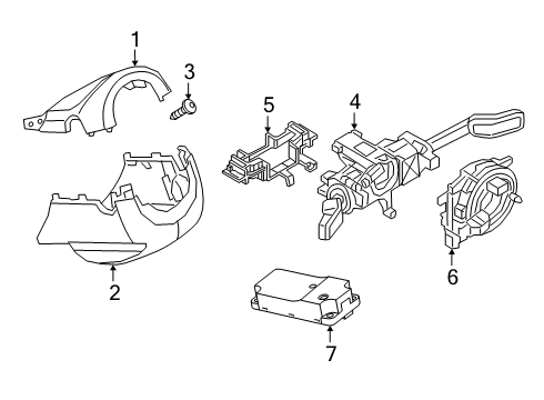Volkswagen 5Q1-953-521-JC-IGI Multifunction Switch