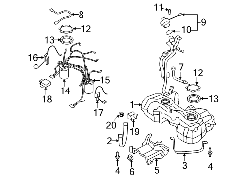 Volkswagen 5N0-201-550-C Cap Volkswagen 5N0-201-550-C Cap
