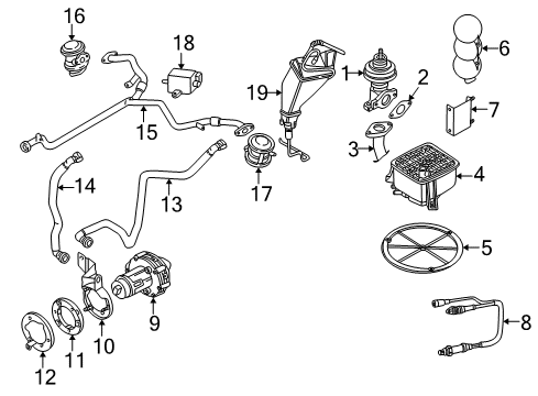 Volkswagen 058-131-101-B Diverter Valve Volkswagen 058-131-101-B Diverter Valve