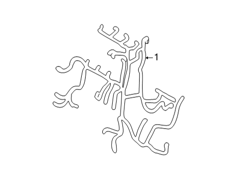 Volkswagen 05E-972-610-AK HARNESS