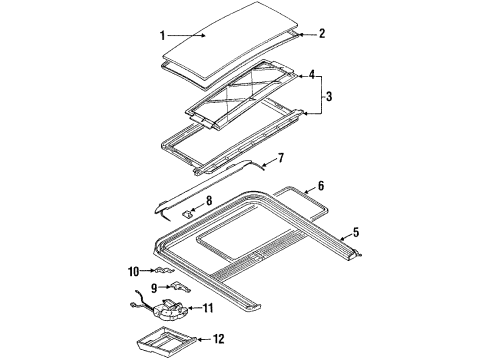 Volkswagen 357-877-255-A-S02 Frame Assembly Volkswagen 357-877-255-A-S02 Frame Assembly