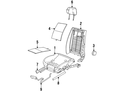 Volkswagen 3A0-963-555 Heater Element 3A0-963-555 Volkswagen Heater Element