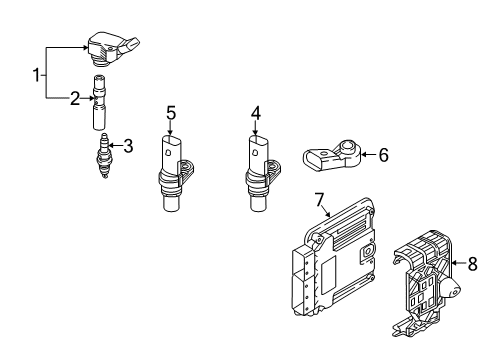 Volkswagen 3G0-906-259-P ECM 3G0-906-259-P Volkswagen ECM