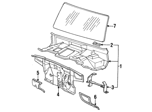 Volkswagen 307-845-093-1 Molding 307-845-093-1 Volkswagen Molding